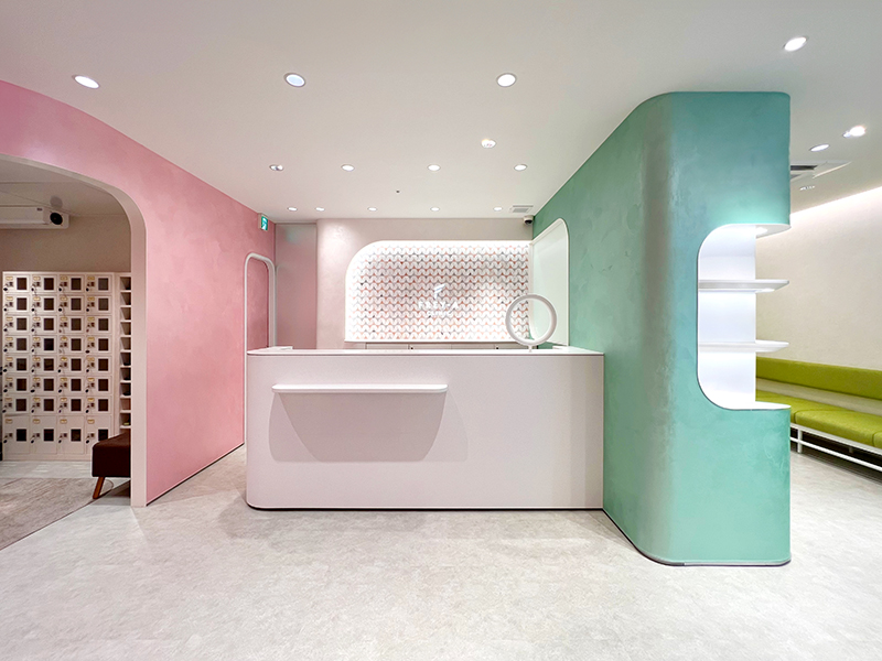 フレイアクリニック新宿院の受付