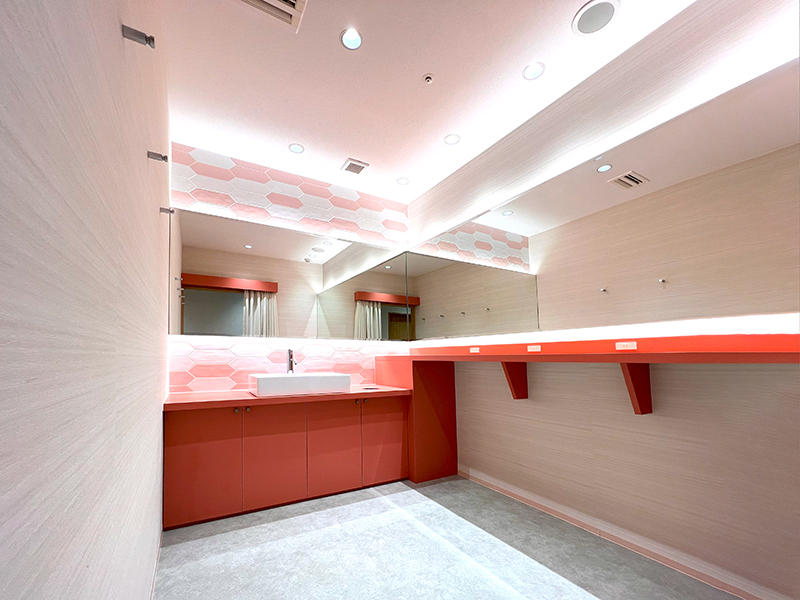 フレイアクリニック新宿院のパウダールーム