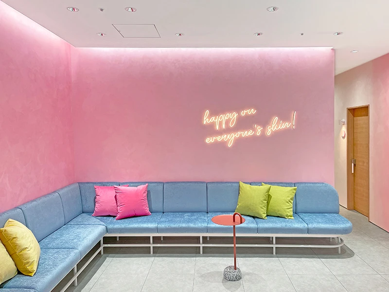 フレイアクリニック横浜院のウェイティングスペース