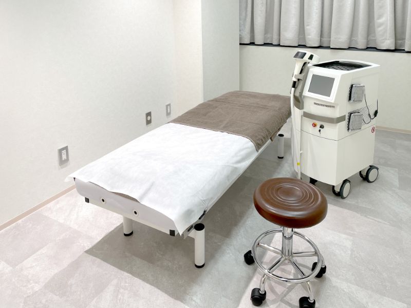 フレイアクリニック大阪梅田院の施術ルーム