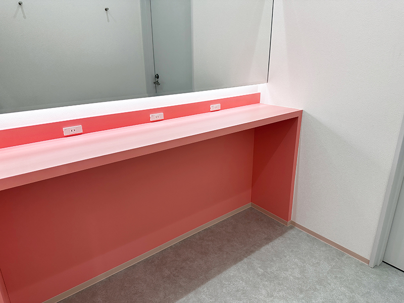 フレイアクリニック札幌院のパウダールーム