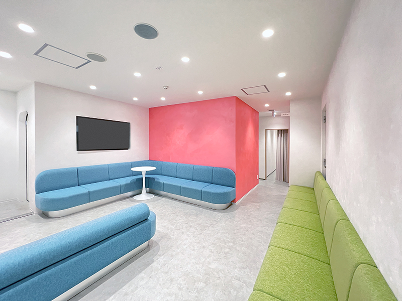 フレイアクリニック千葉院のウェイティングスペース