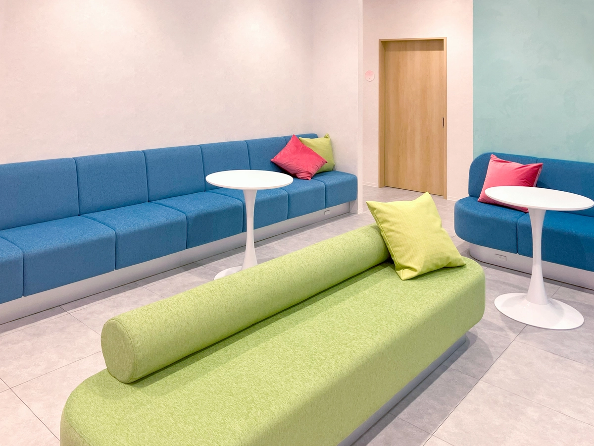 フレイアクリニック京都院のウェイティングスペース